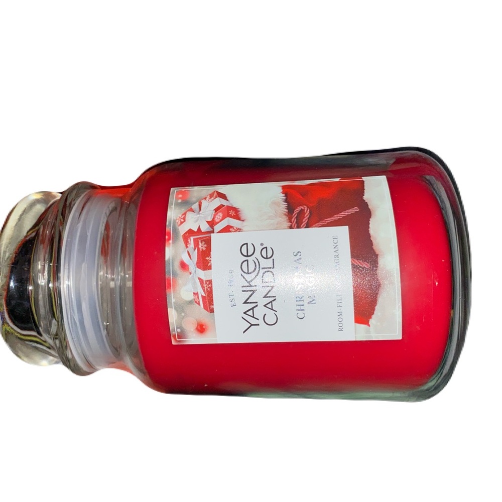 Yankee Candle Red Holiday Jar Candle